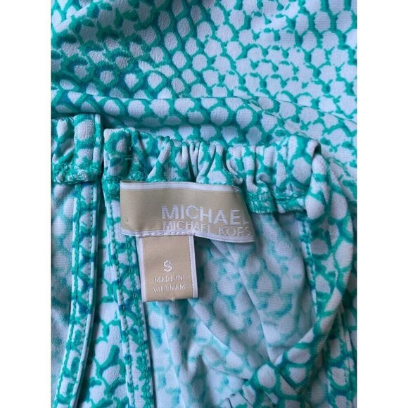 Michael Kors women green halter top sz small - Picture 5 of 6